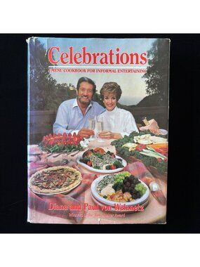 Vintage 1985 Celebrations Cookbook Retro Dinner Party Entertaining Recipes Book